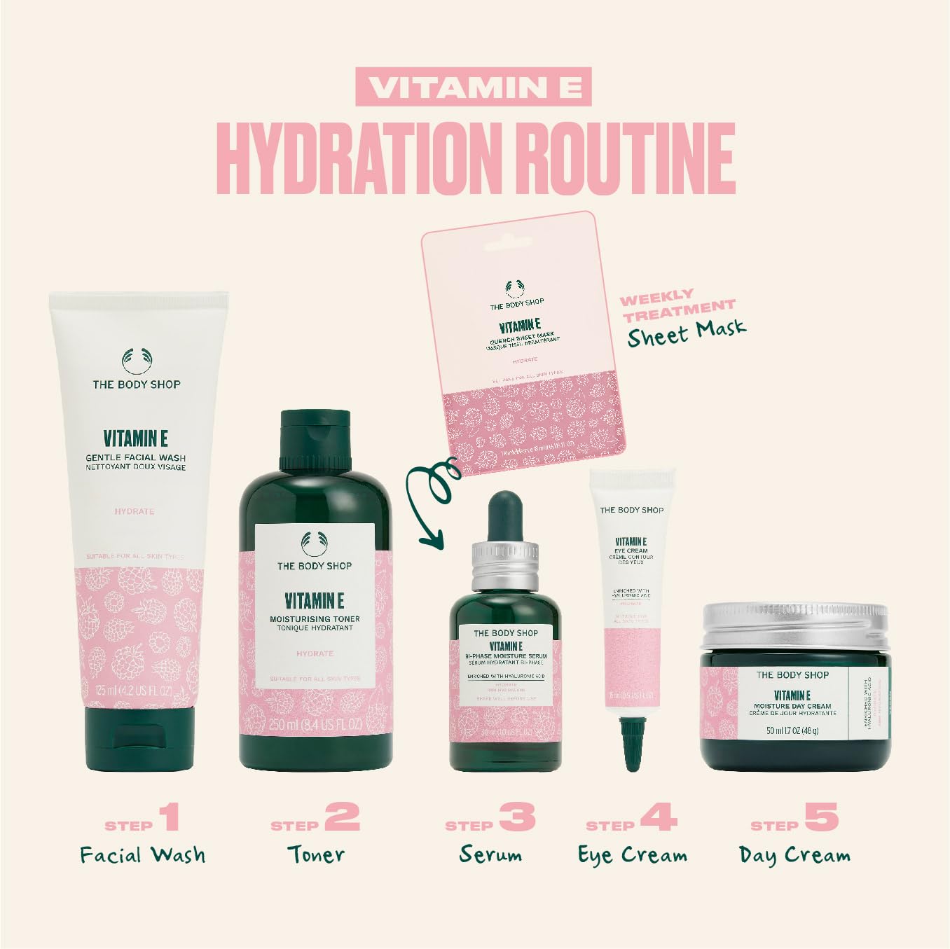 The Body Shop Vitamin E Moisture Cream 50 Ml