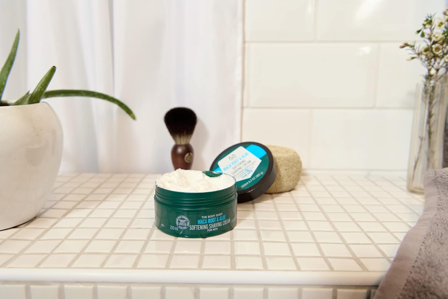 The Body Shop Maca Root & Aloe Shaving Cream – 200 ml