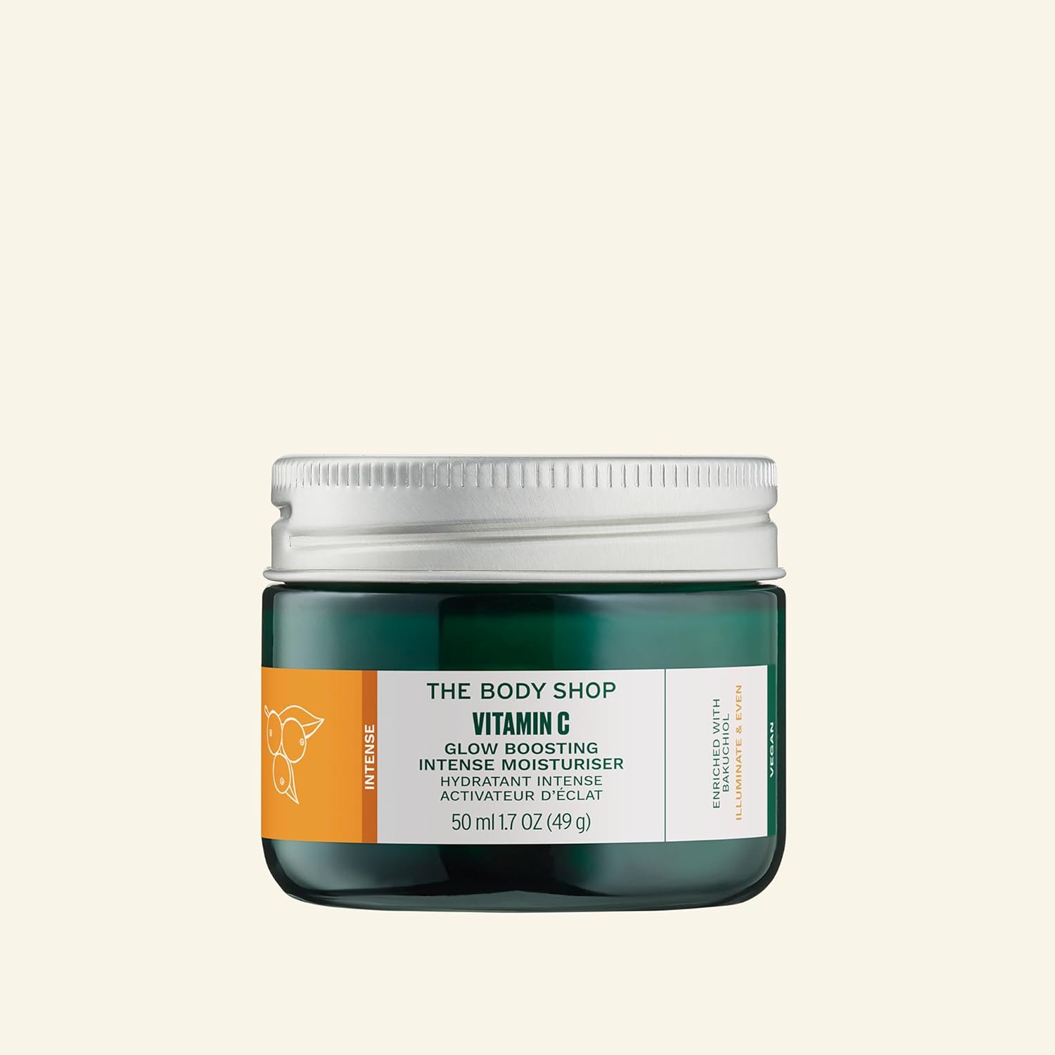 The Body Shop Vegan Vitamin C Glow Boosting Moisturiser, 50 Ml