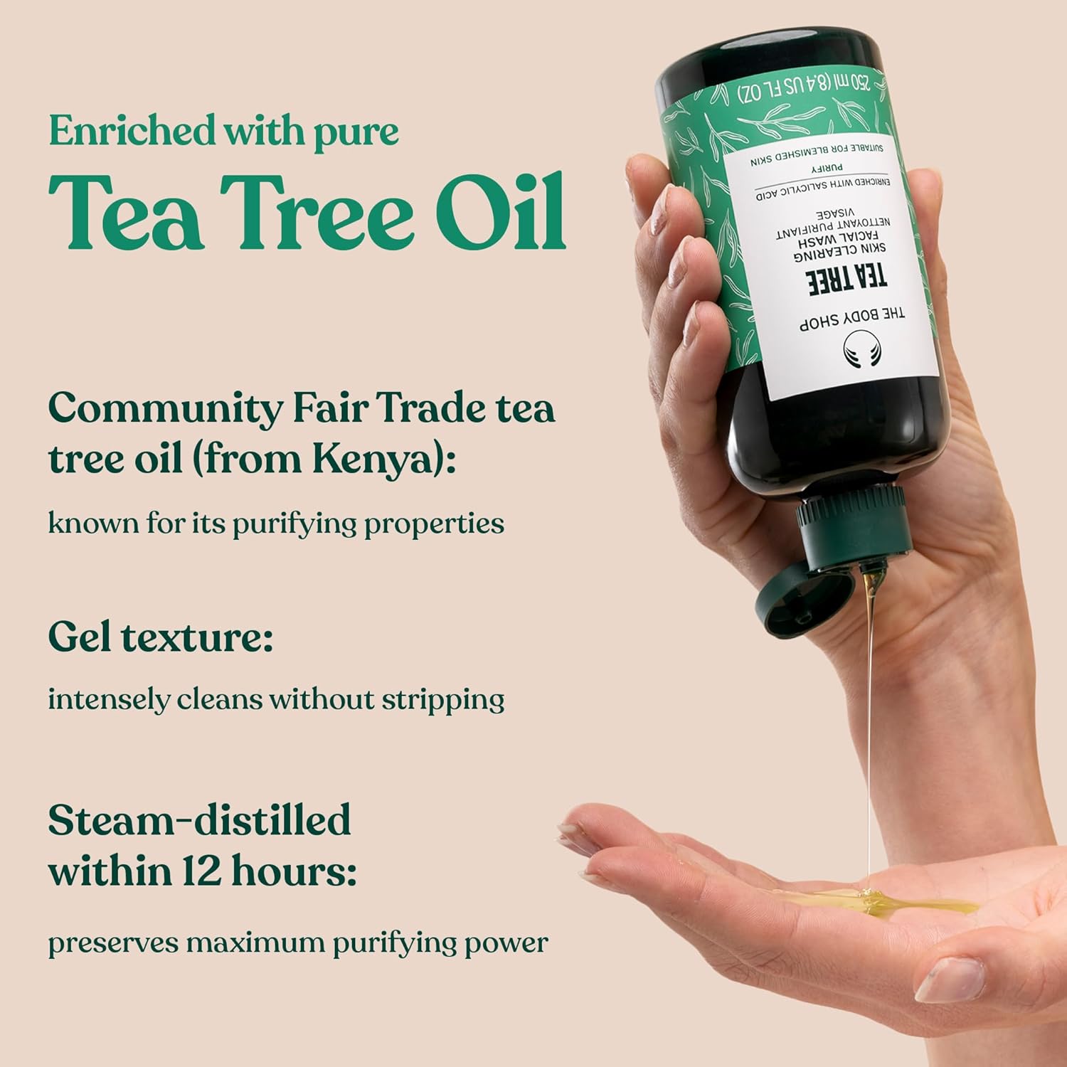 The Body Shop Tea Tree Skin Clearing Face Wash (250 ml)