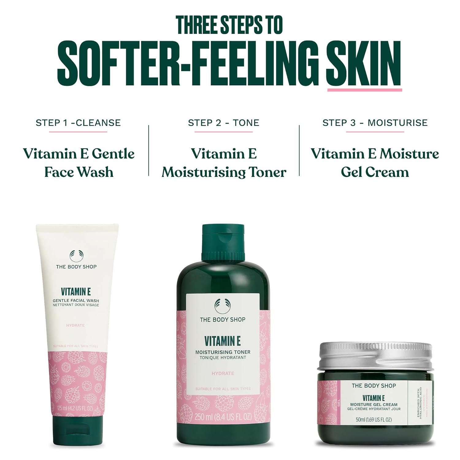 The Body Shop Vitamin E Gel Moisture Cream, 50 ML