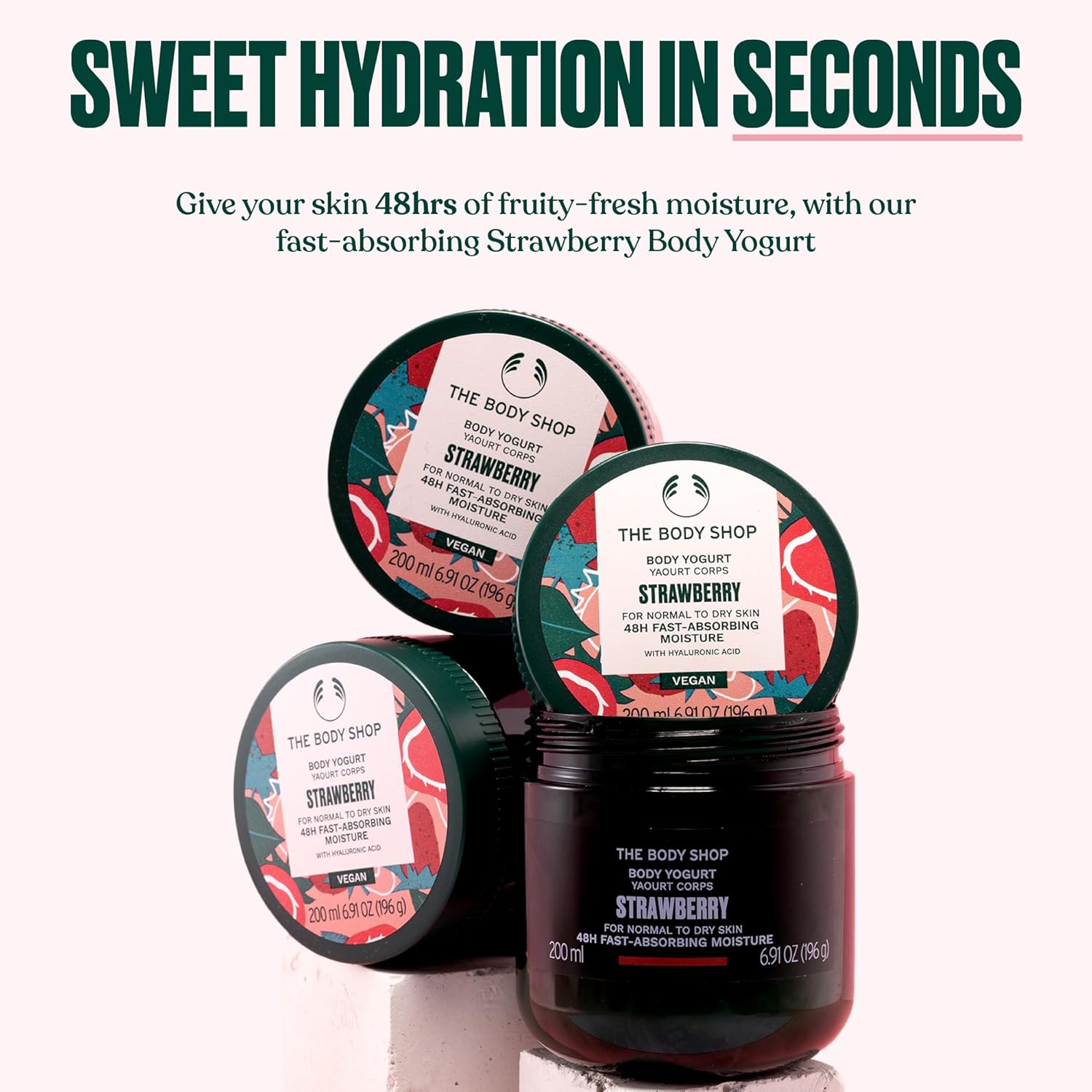 The Body Shop Strawberry Body Yogurt 200ml