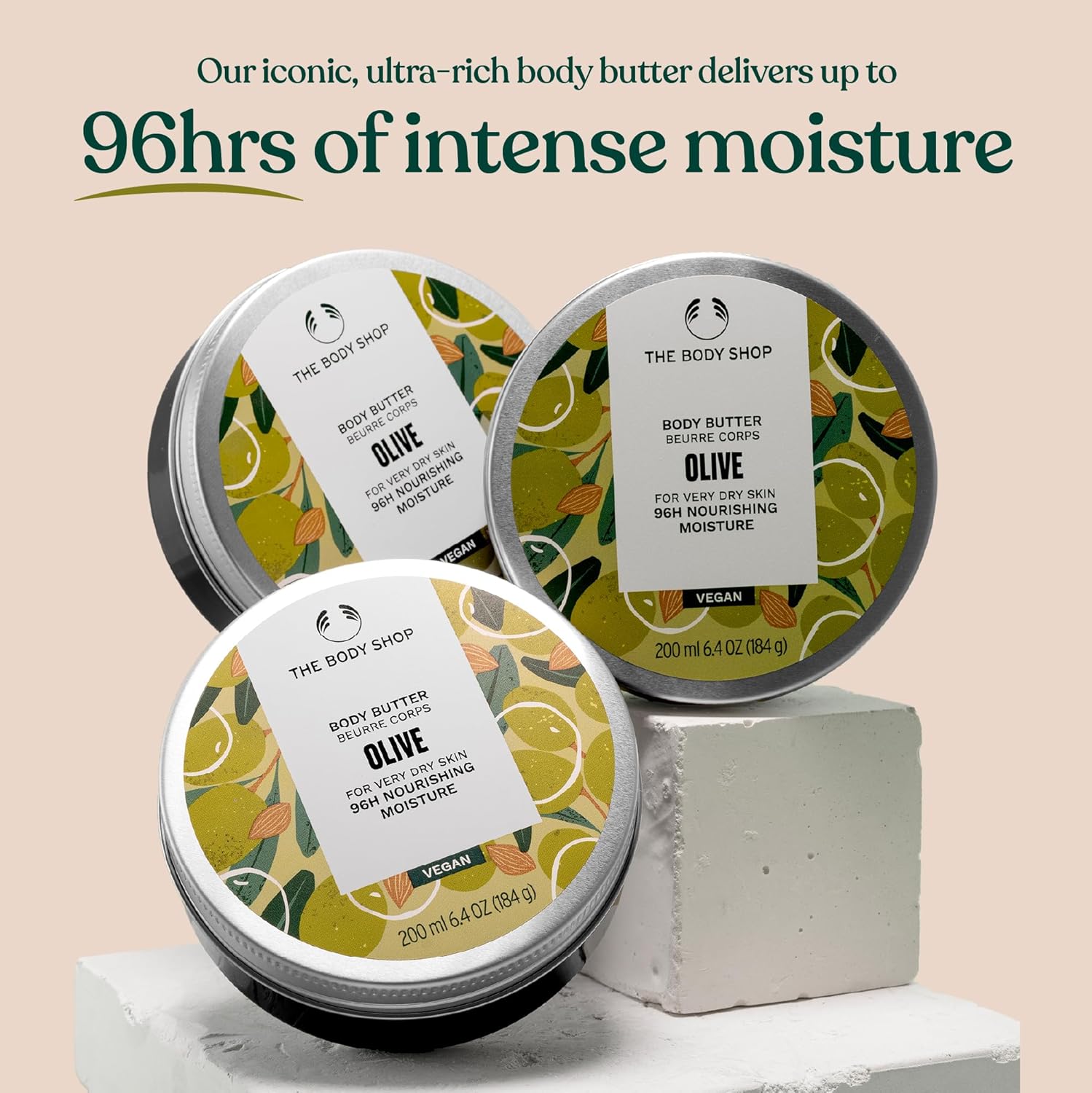 The Body Shop Body Butter, Olive Cream, 200ml