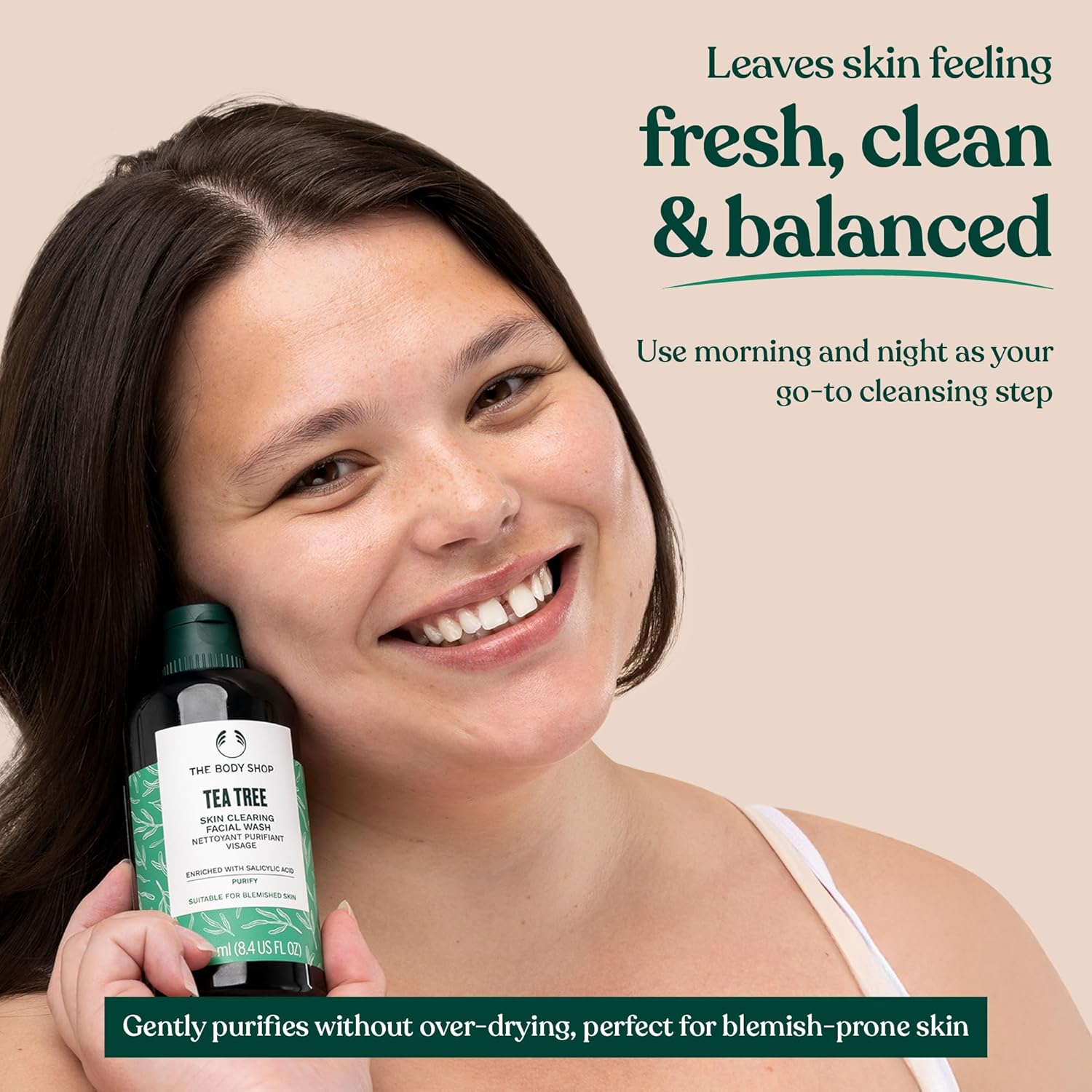 The Body Shop Tea Tree Skin Clearing Face Wash (250 ml)