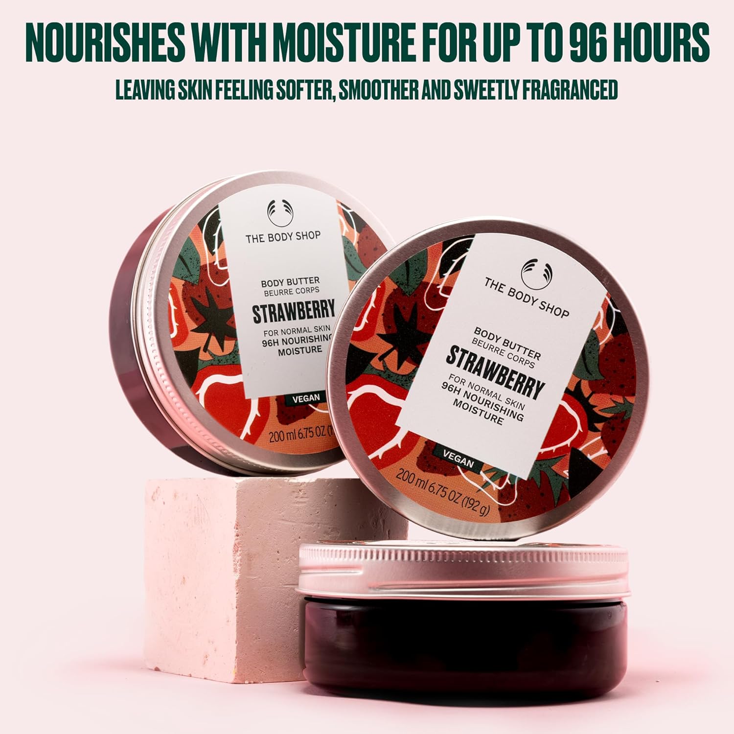 The Body Shop Strawberry Softening Body Butter, 200ml