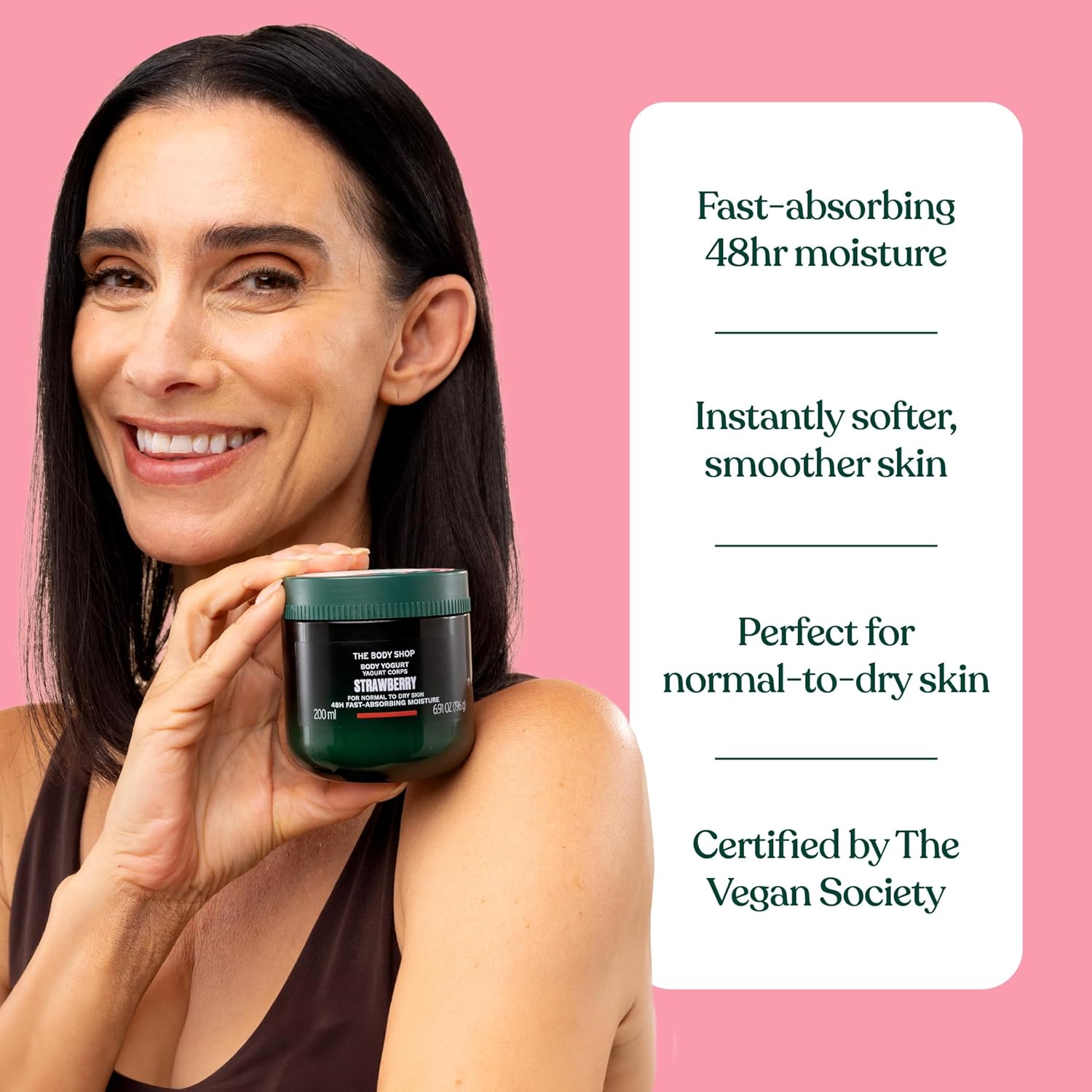 The Body Shop Strawberry Body Yogurt 200ml